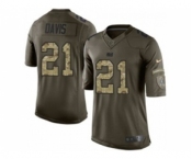 nike nfl jerseys indianapolis colts #21 davis army green[nike Limited Salute To Service][davis]