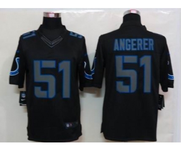 nike nfl jerseys indianapolis colts #51 angerer black[nike limited]