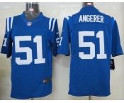 nike nfl jerseys indianapolis colts #51 angerer blue[nike limited]