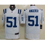 nike nfl jerseys indianapolis colts #51 angerer white[nike limited]