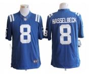 nike nfl jerseys indianapolis colts #8 hasselbeck blue[nike limited]