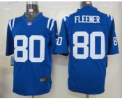 nike nfl jerseys indianapolis colts #80 fleener blue[nike limited]