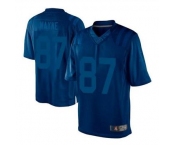 nike nfl jerseys indianapolis colts #87 wayne blue[drenched limited]