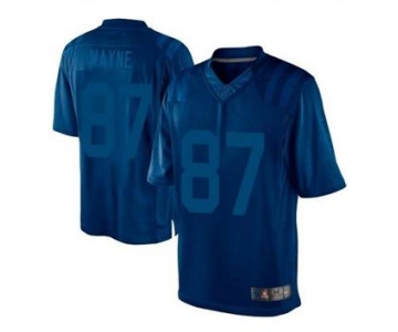 nike nfl jerseys indianapolis colts #87 wayne blue[drenched limited]