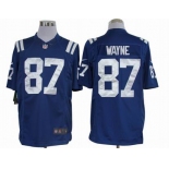 nike nfl jerseys indianapolis colts #87 wayne blue[nike limited]