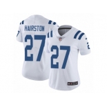 Women Nike Indianapolis Colts #27 Nate Hairston White Vapor Untouchable Limited Player NFL Jersey