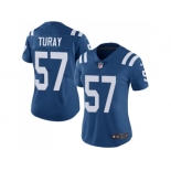 Women Nike Indianapolis Colts #57 Kemoko Turay Royal Blue Team Color Stitched NFL Vapor Untouchable Limited Jersey