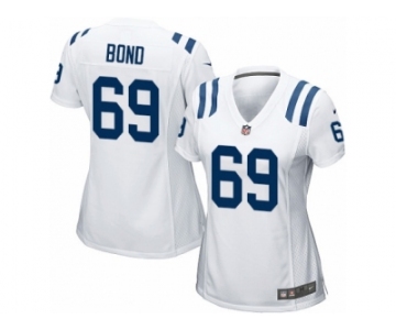 Women Nike Indianapolis Colts #69 Deyshawn Bond Game White NFL Jersey