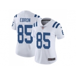 Women Nike Indianapolis Colts #85 Eric Ebron White Stitched NFL Vapor Untouchable Limited Jersey