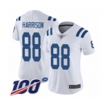 Women's Indianapolis Colts #88 Marvin Harrison White Vapor Untouchable Limited Player 100th Season Football Jersey