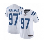 Women's Indianapolis Colts #97 Al-Quadin Muhammad White Vapor Untouchable Limited Player Football Jersey