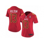 Women's Nike Indianapolis Colts #13 T.Y. Hilton Limited Red 2017 Pro Bowl NFL Jersey