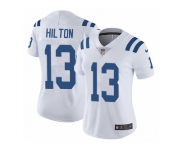 Women's Nike Indianapolis Colts #13 T.Y. Hilton Vapor Untouchable Limited White NFL Jersey