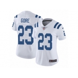 Women's Nike Indianapolis Colts #23 Frank Gore Vapor Untouchable Limited White NFL Jersey