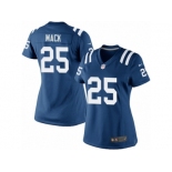 Women's Nike Indianapolis Colts #25 Marlon Mack Limited Royal Blue Team Color NFL Jersey