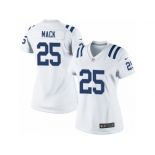 Women's Nike Indianapolis Colts #25 Marlon Mack Limited White NFL Jersey