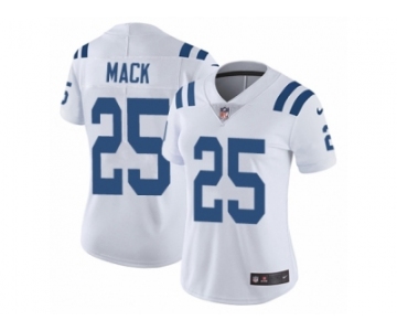 Women's Nike Indianapolis Colts #25 Marlon Mack Vapor Untouchable Limited White NFL Jersey