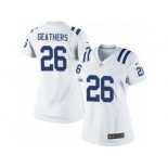 Women's Nike Indianapolis Colts #26 Clayton Geathers Limited White NFL Jersey