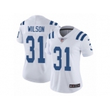 Women's Nike Indianapolis Colts #31 Quincy Wilson Vapor Untouchable Limited White NFL Jersey