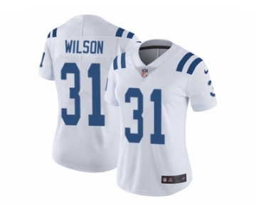 Women's Nike Indianapolis Colts #31 Quincy Wilson Vapor Untouchable Limited White NFL Jersey