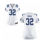 Women's Nike Indianapolis Colts #32 T.J. Green White NFL Jersey