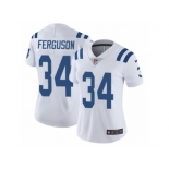 Women's Nike Indianapolis Colts #34 Josh Ferguson Vapor Untouchable Limited White NFL Jersey