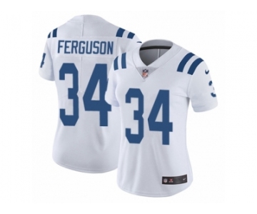 Women's Nike Indianapolis Colts #34 Josh Ferguson Vapor Untouchable Limited White NFL Jersey