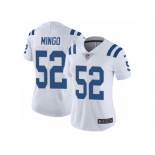 Women's Nike Indianapolis Colts #52 Barkevious Mingo Vapor Untouchable Limited White NFL Jersey