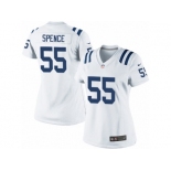 Women's Nike Indianapolis Colts #55 Sean Spence Limited White NFL Jersey