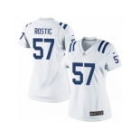 Women's Nike Indianapolis Colts #57 Jon Bostic Limited White NFL Jersey