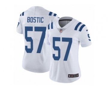 Women's Nike Indianapolis Colts #57 Jon Bostic Vapor Untouchable Limited White NFL Jersey