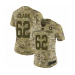 Women's Nike Indianapolis Colts #62 Le'Raven Clark Limited Camo 2018 Salute to Service NFL Jersey