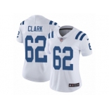 Women's Nike Indianapolis Colts #62 Le'Raven Clark Vapor Untouchable Limited White NFL Jersey