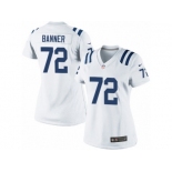 Women's Nike Indianapolis Colts #72 Zach Banner Limited White NFL Jersey