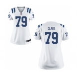 Women's Nike Indianapolis Colts #79 Le'Raven Clark White NFL Jersey