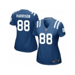 Women's Nike Indianapolis Colts #88 Marvin Harrison Game Royal Blue Team Color NFL Jersey