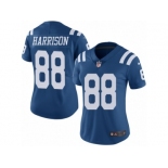 Women's Nike Indianapolis Colts #88 Marvin Harrison Limited Royal Blue Rush NFL Jersey