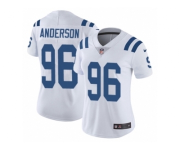 Women's Nike Indianapolis Colts #96 Henry Anderson Vapor Untouchable Limited White NFL Jersey