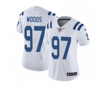 Women's Nike Indianapolis Colts #97 Al Woods Limited White NFL Jersey