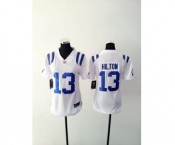 nike women nfl jerseys indianapolis colts #13 hilton white[nike]