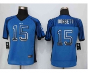 nike women nfl jerseys indianapolis colts #15 dorsett blue[Elite drift fashion][dorsett]