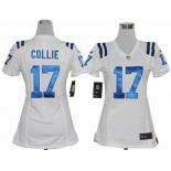 nike women nfl jerseys indianapolis colts #17 collie white[nike]