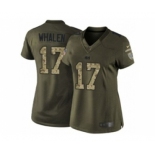 nike women nfl jerseys indianapolis colts #17 griff whalen army green[nike Limited Salute To Service][whalen]