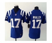 nike women nfl jerseys indianapolis colts #17 griff whalen blue[nike][whalen]