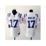 nike women nfl jerseys indianapolis colts #17 griff whalen white[nike][whalen]