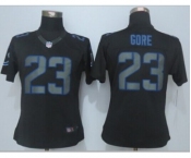 nike women nfl jerseys indianapolis colts #23 gore black[nike impact limited]