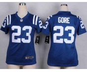 nike women nfl jerseys indianapolis colts #23 gore blue[nike]