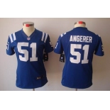 nike women nfl jerseys indianapolis colts #51 angerer blue[nike limited]