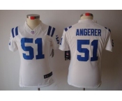 nike women nfl jerseys indianapolis colts #51 angerer white[nike limited]