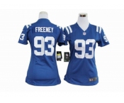 nike women nfl jerseys indianapolis colts #93 freeney blue[nike]